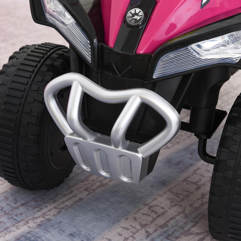 No Power Ride On Car for Kids 4 Wheel Foot-to-Floor Sliding Walking Push Along ATV Toy for 18-36 Months