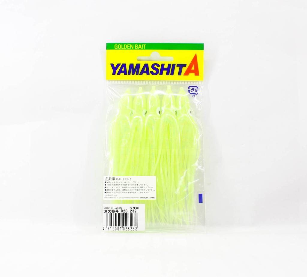 Yamashita Octopus Aurora Tintenfischrock 3,5 Zoll (5 Stück pro Packung) JAKO (8232)