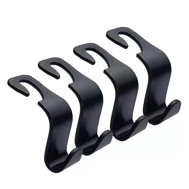 1-10Pcs Car Headrest Hooks Hanger for Bags Seat Back Organizer Holder Clips Auto Fastener Hooks Car Storage Interior Accessories