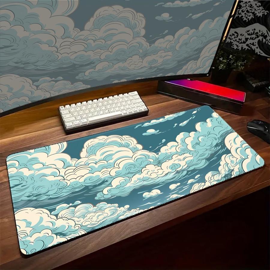 Big Mouse Pad Gaming Colorful House Large Mousepad Office Accessories Desk Mat Gamer Setup Mousemats PC Kawaii Mats