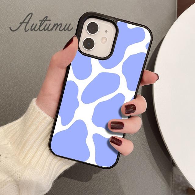 

Разноцветный чехол для телефона с коровьим принтом для iPhone 11 12 13 14 Pro Max mini X XR XS SE 2020 6S 7 8 Plus Samsung Galaxy S21 S22 Samsung S22ultra