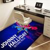Johnny Hallyday Beyond Rock: The Complete CollectionOffice Mat Perfect for Home Decor Office Desk Chair Rugs Chair Carpet for office Polyest