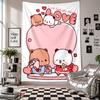 Wall TapestryBubu Brownie Art Hanging Cloth Decorative Background Cover for Room Decoration