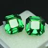 Tsavorite Garnet Jewelry Making Loose Gemstone 18 Ct Green Square Cut