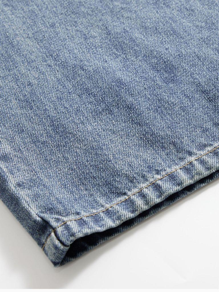 Women's High Waist Washed Straight Leg Jeans - Slimming, Versatile, Wide Leg Casual Pants for Spring 26