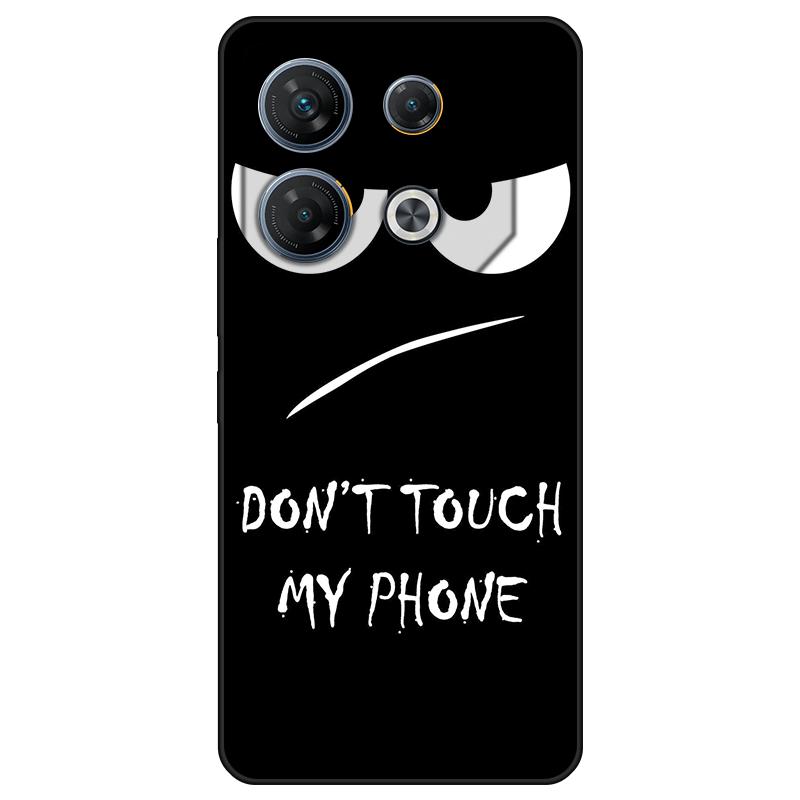 Für Infinix GT 10 Pro Gehäuse TPU lackierte Rückseite Infinix GT 10 Pro weiche Silikonhülle