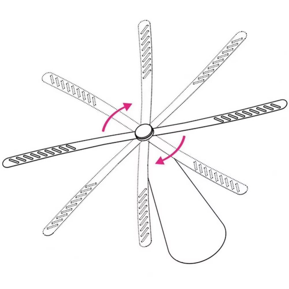 Electric Spinning Fly Repellent Fan Portable Table Flying Fan Insect Repellent Fan  Outdoor