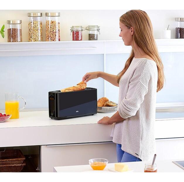 Тостер Braun HT 3110 PurEase schwarz