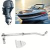 This adjustable stainless steel outboard steering link lever tie rod kit ranges from sizes of 265 mm to 315 mm