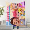Coperta Carina Morbida Calda Pelosa Plaid Super Giocattoli per Bambini Letto B-BebefinnS-ES Divano Auto dei Cartoni Animati Culla