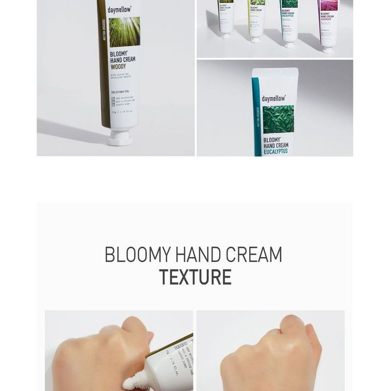 Daymellow - Bloomy Hand Cream - 4 Types