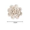 Blooming Flowers Porcelain Wall Hanging Ornaments Living Room Background Display Ceramic Peony Flower Wall-mounted Decorations