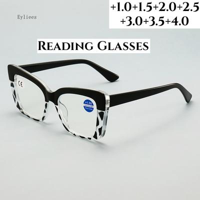 New Reading Glasses +1.0+2.0+3.0 Women Anti Blue Light Sports Eyeglasses Fashion Small Frame Presbyopia Hyperopia Eyewear