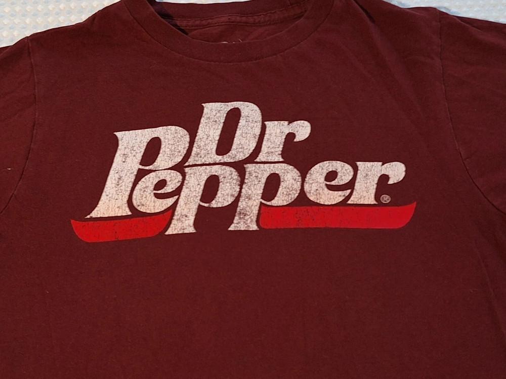 Dr Pepper Logo Pop Dark Red Cotton Tshirt Size S5XL Unisex T-Shirt XXL