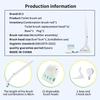 Disposable Convenient Toilet Brush Bathroom Toilet Cleaning Brush Toilet Brush Set with Refills