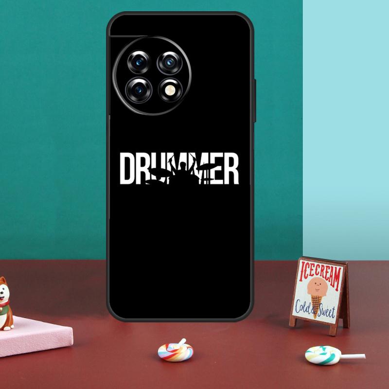 

Drum Drummer Music Dj Case For OnePlus 13T 10T 8T 10R 12R 13R 15 13 12 11 10 9 Nord 5 CE 2 3 4 Lite N20 N30 Cover OnePlus Nord 5