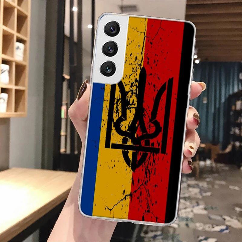 

Ukraine Flag Soft Phone Case For Samsung Galaxy M12 M21 M30S M31 M32 Note 20 Ultra 10 Lite 9 8 J4 J6 Plus + M51 M52 J8 Samsung Note 10