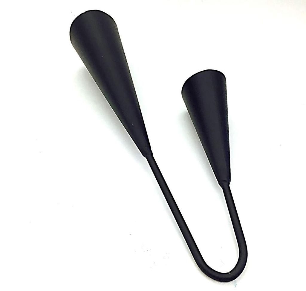 Agogobell Cowbell Samba Percussion Instrument, 27cm with Sticks and Mallets, Small Percussion Instrument
