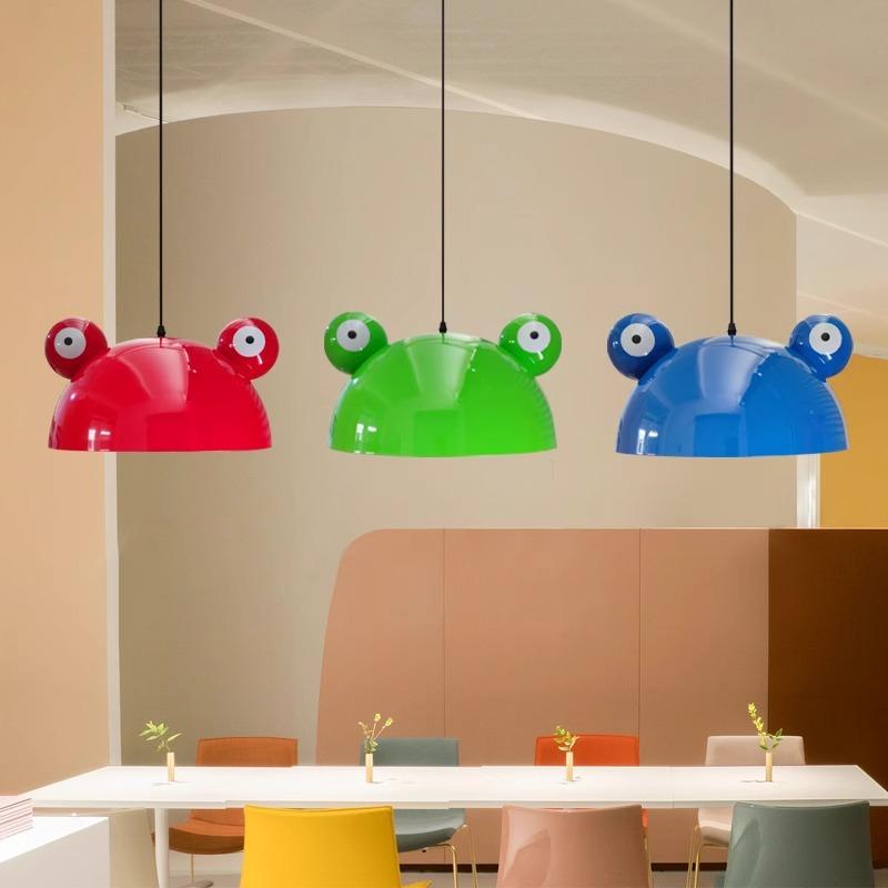 Modern Frog Pendant Light Store Nordic Kindergarten Classroom Hotpot Restaurant Industrial Style Restaurant Barber Shop Lighting