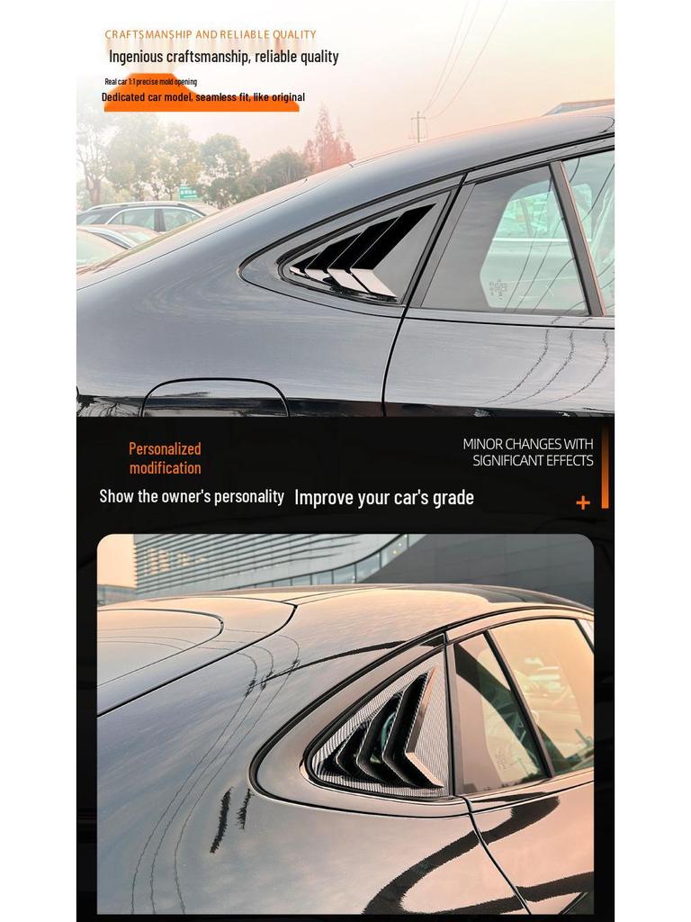 Mercedes-Benz GLC C254 Coupe 2024+ Triangle Window Decal Accessories