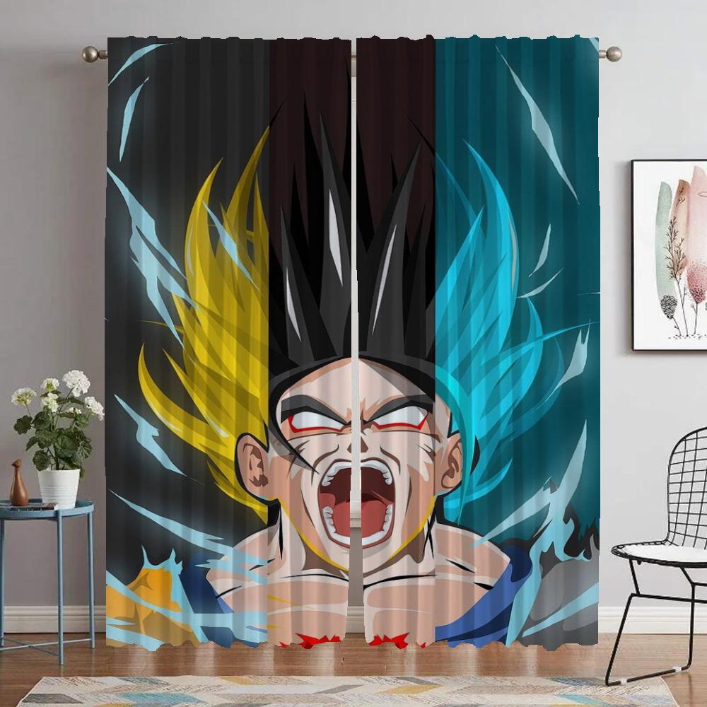 Curtains for Living Room Curtain Dragons Halloween Decoration Partition Home Interior Curtains 2 Pieces Tulle for Bedroom Shades