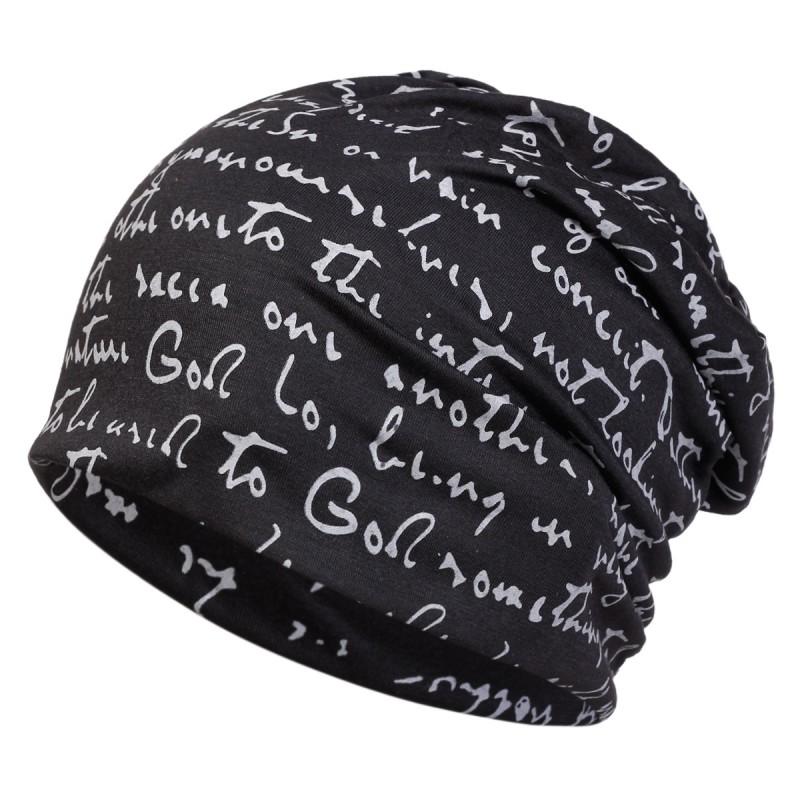 Unisex Knit Beanie Hat Winter Outdoor Cycling Retro Style Cotton Warm Breathable Headwear
