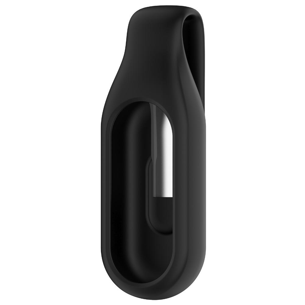 Steel Clip Silicone Case Replacement Anti-Scratch Buckle Holder Anti-lost Watch Clip Protector for Xiaomi Band 10 9 8