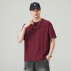 Short-sleeved T-shirt For Men, Versatile, Fashionable And Handsome Solid Color Round Neck Casual Sports Breathable Top T-shirt