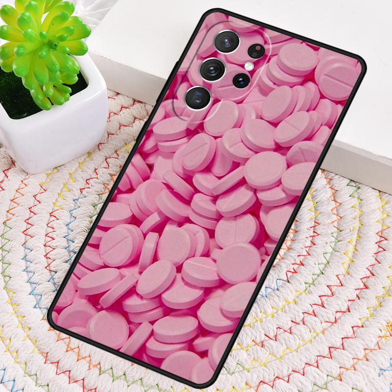 Pink Aesthetic TPU Phone Case For Samsung Galaxy Note 10 Pro S26 S25 S24 S23 S22 Ultra Plus S21 FE S20 Shockproof Cover