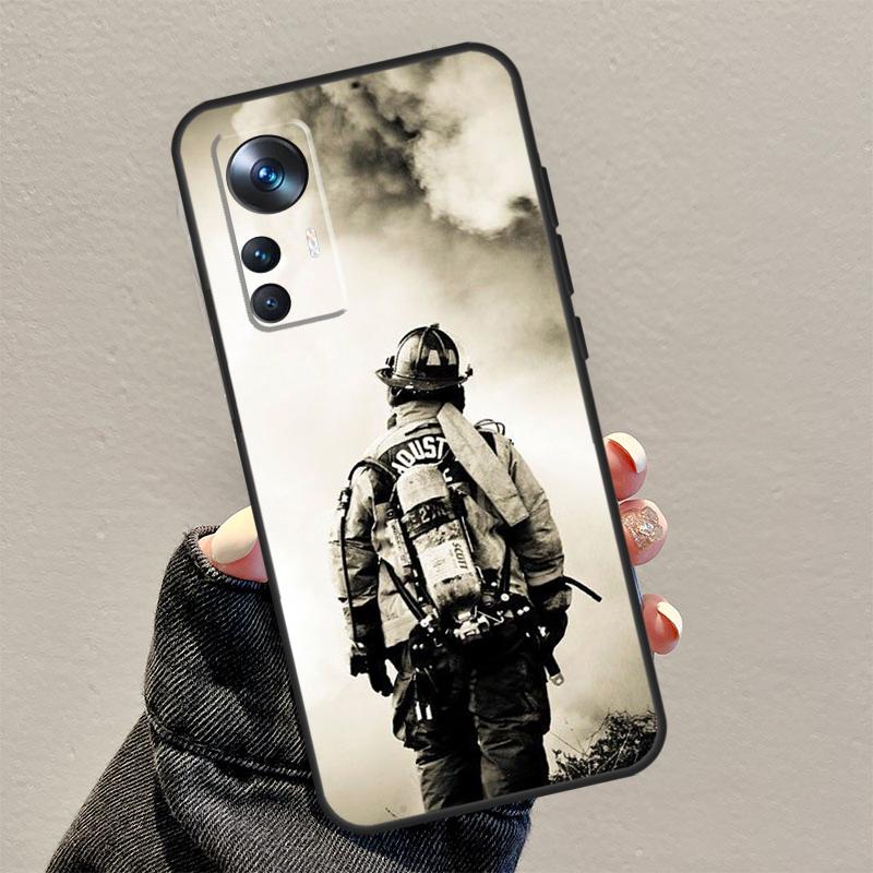 Firefighter Fireman Heroes Case For Xiaomi 15 13 14 Ultra 11T 12T 13T 14T Pro Cover For POCO X7 X6 X3 X5 F5 F6 F7 Pro