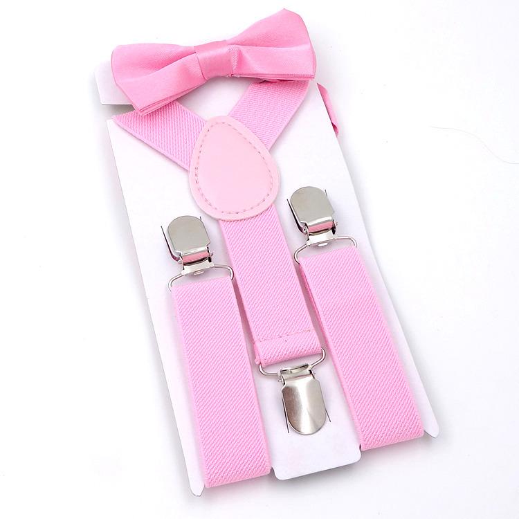 Kinder Mode Hosenträger Set: Trendige Hosenträger und Fliege für Kinderaufführungen