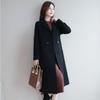 Women's Korean-Style Woolen Outer Wear Coat Autumn Spring Mid-Length Plus-Size Loose Woolen Coat