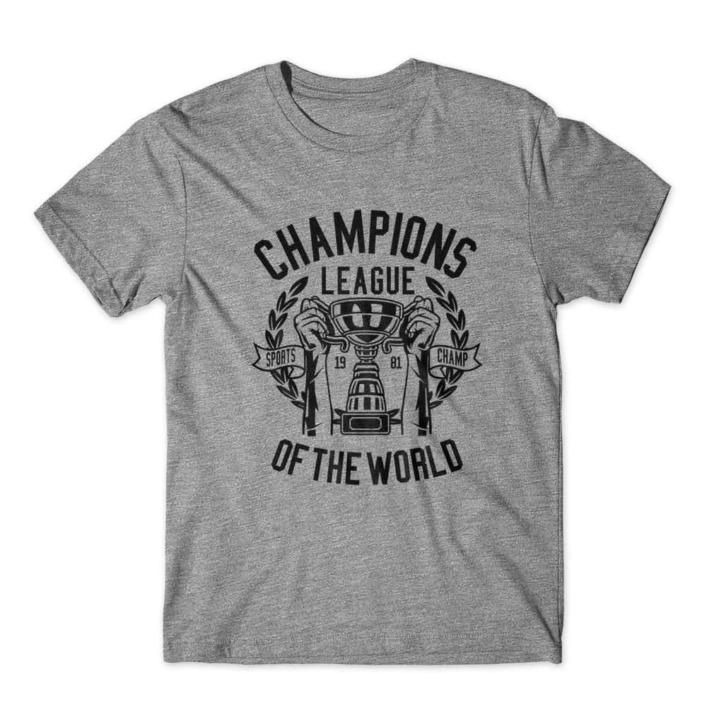

Champions League T-Shirt 100% Cotton Premium Tee New XL