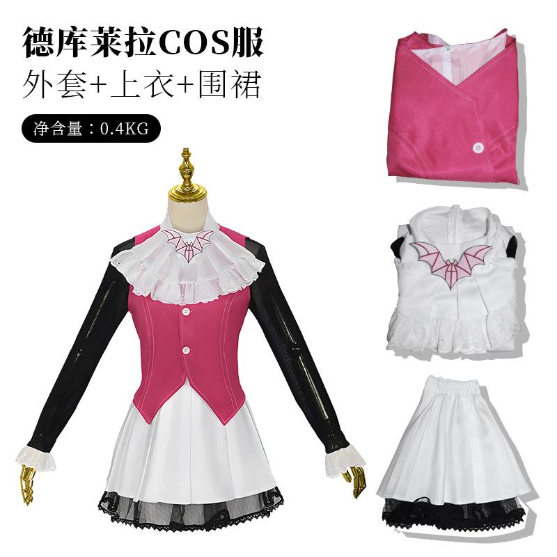 

Monster Fantasy High Draculaura Cosplay Spectra Vondergeist Costume Adult Women Shoes Boot Outfits Halloween Carnival Suit S