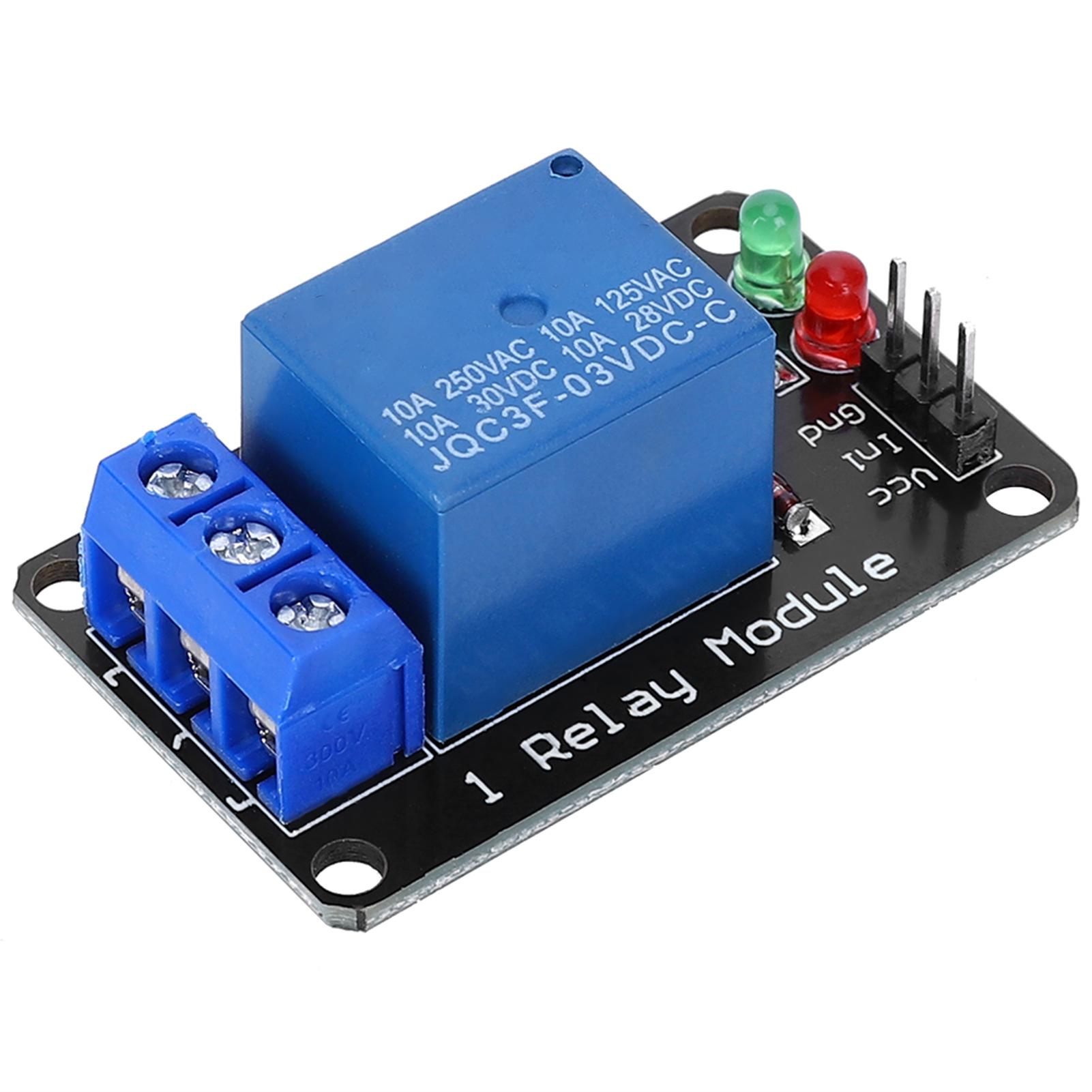 

1 Relay Module Device Electronic Control Accessories Without Optocoupler Blackboard 3.3V