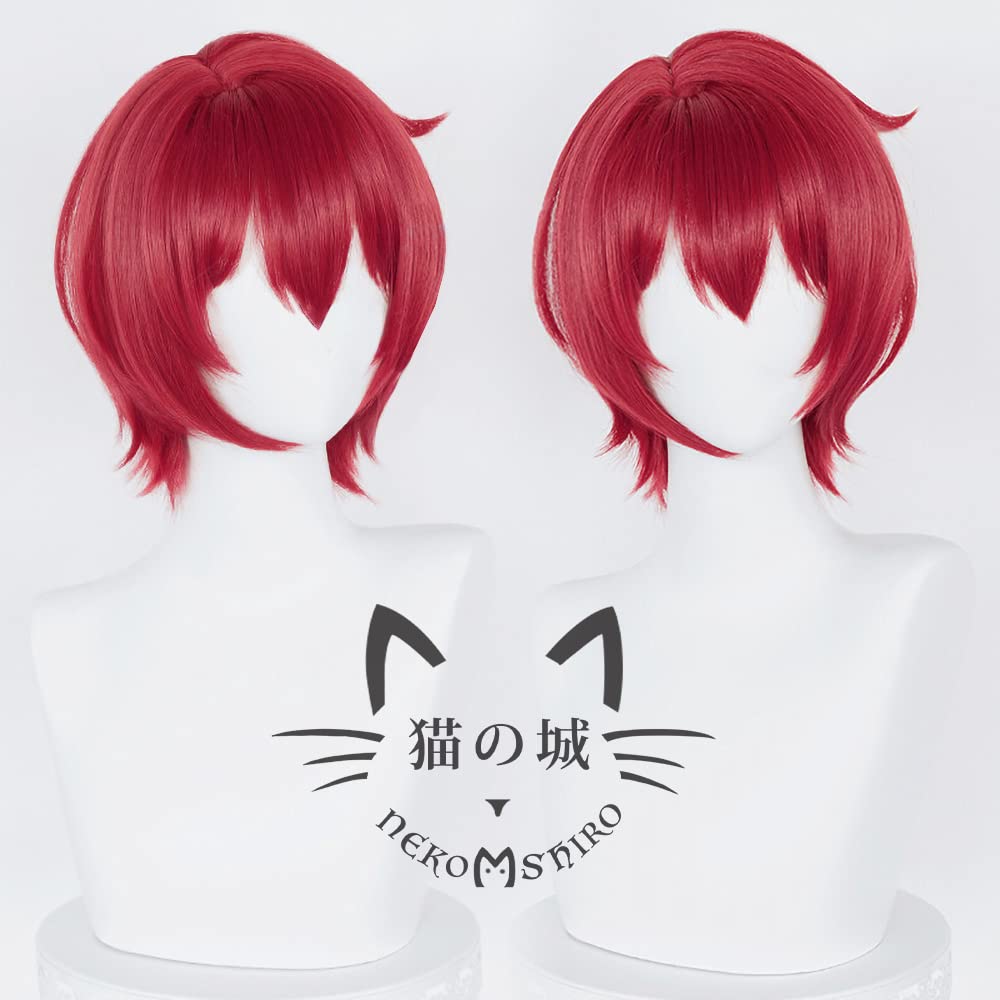Cat Castle Suou Tsukasa Cosplay Wig from Ensemble Wig for Anime and Includes Wig Stars! Heat-Resistant Costumes, Parties, Events, More. Net.