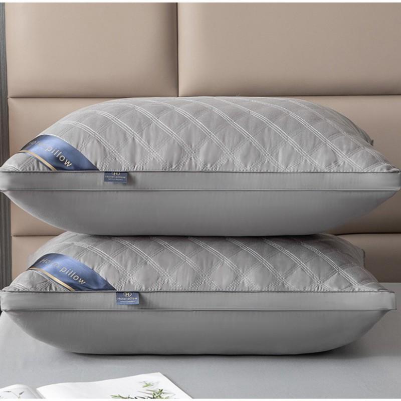 Memory Foam Alternative Pillow Neck Support Sleep Aid Adult Single Bed 48x74cm