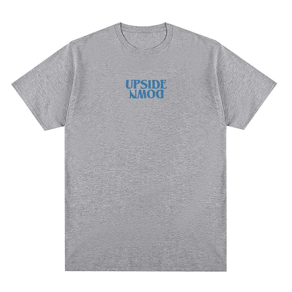 WSQK The Squawk 94.5 FM Print T-shirt If You Die I Die Upside Down Tshirts Unisex Streetwear Casual Loose Men Women T Shirt Tops