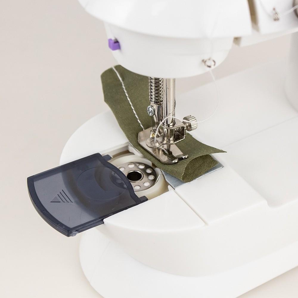 Double Thread Electric Sewing Machine 2-Speed Sewing Tool Portable Sewing Machine  Simple Sewing