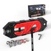 Towing Winch Fairleads with Tow Hook 15T 10 Inch Mount Hole for Synthetic Rope Electric Winch Offroad Vehicle Recovery Accessory