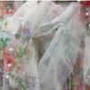 Reinforcement Nail Pearl Patchwork Printed Mesh Cake Dress Half Skirt for Girls New Hollow Out Long Dress