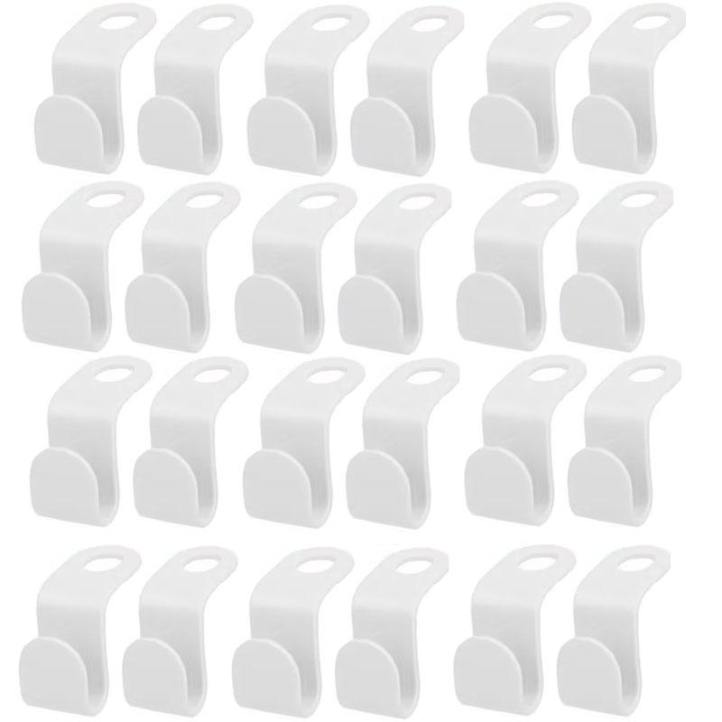 10/5Pcs Hanger Connector Hooks Wardrobe Hangers Space Saving Multifunction Cascading Plastic Bedroom Wardrobe Storage Hook
