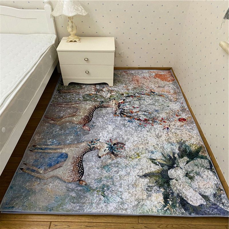 Vardagsrumsmatta Abstrakta Mattor Sovrum Konst Klädkammare Rumsdekoration Matta Halkfri Matta