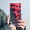 For OPPO A78 4G Phone Case CPH2565 Cover Soft Silicone Cute Panda Flower Boys Girls Painted Shell Funda Protective Casing Coque