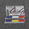 3D Car Metal Emblem Badge Car Body Trunk Badge Stickers Decal For Renault Megane 2 3 4 Twingo Clio Talisman Captur Trafic Kwid T111