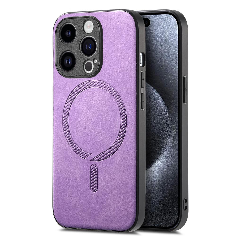 Magnetic Wireless Charging Leather For Magsafe Case For iPhone 15 Pro Max 14 Plus 13 12 11 XR SE 2022 Anti Drop Slim Skin Cover