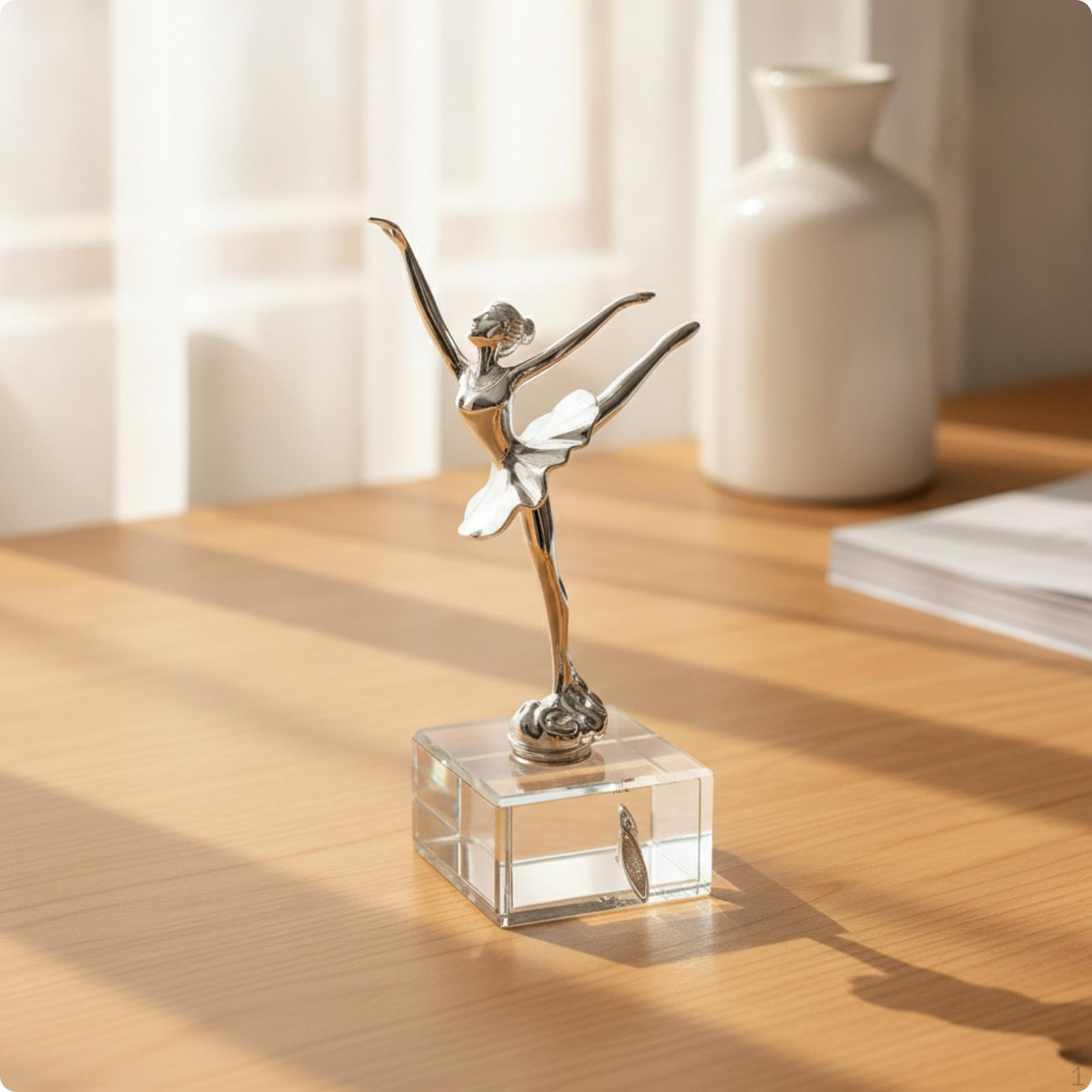 Ballerina Melody Box Figurine Graceful Ballet