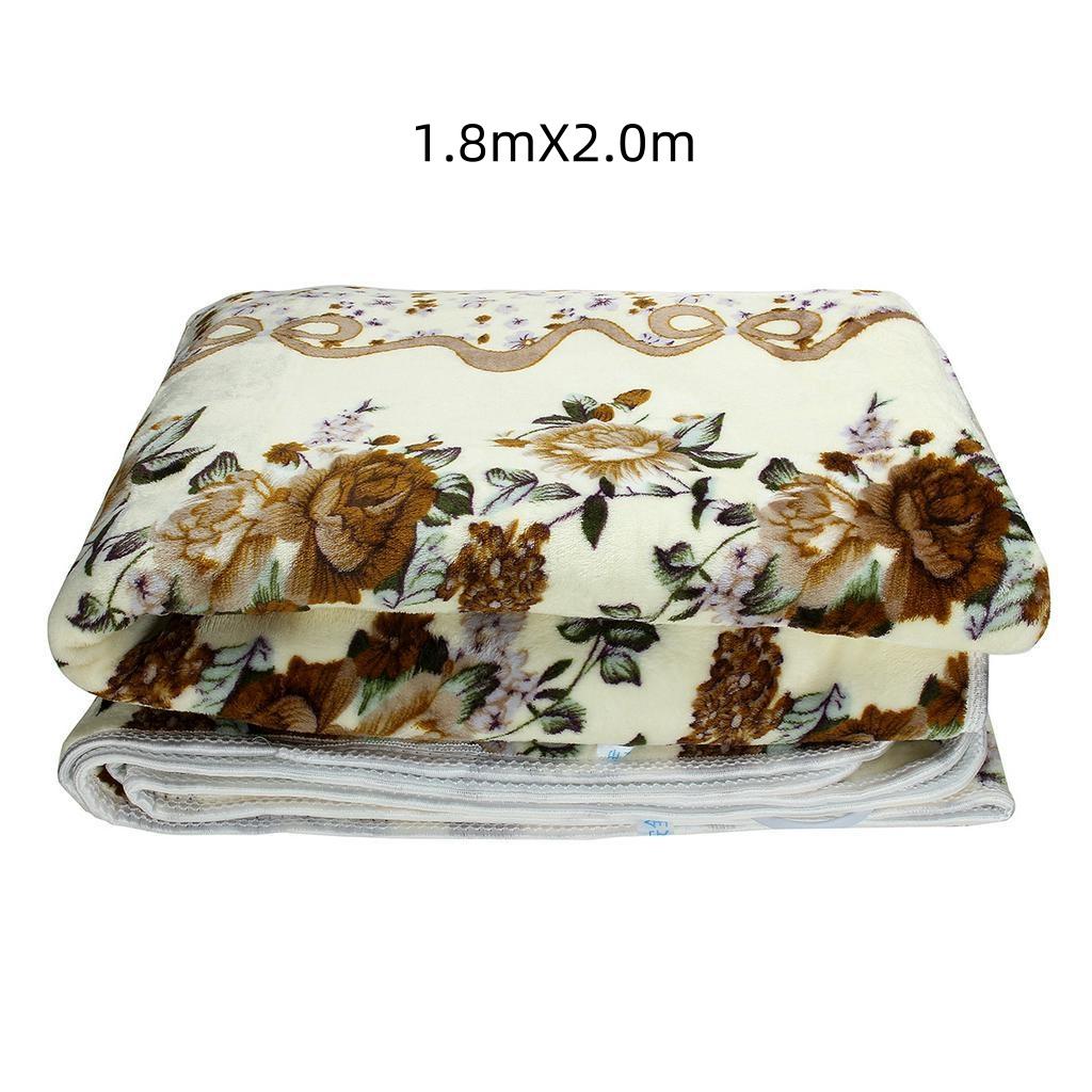 220V 50Hz Thermostat Electric Blanket Body Warmer Bed Mattress Heated Carpet Mat Waterproof Automatic Electric Heating Pad