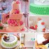 Fondant Cake Mesh Stencil Stamps Stencils Embossing Plastic Spray Mold Tool