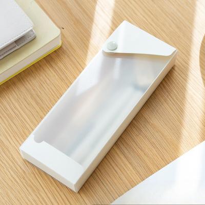 Transparent Pencil Pencil Pencil Case, Student Multifunctional Marker Storage Box